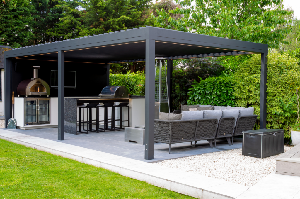 Louvered Roof Pergola