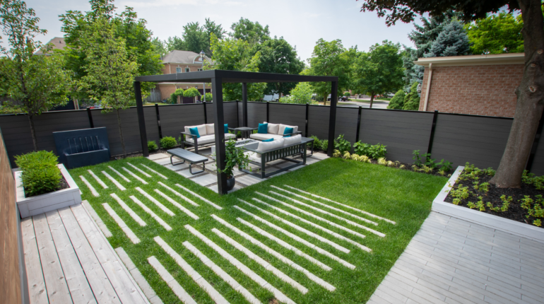 Louvered Roof Pergola