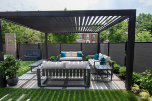 Louvered Roof Pergola