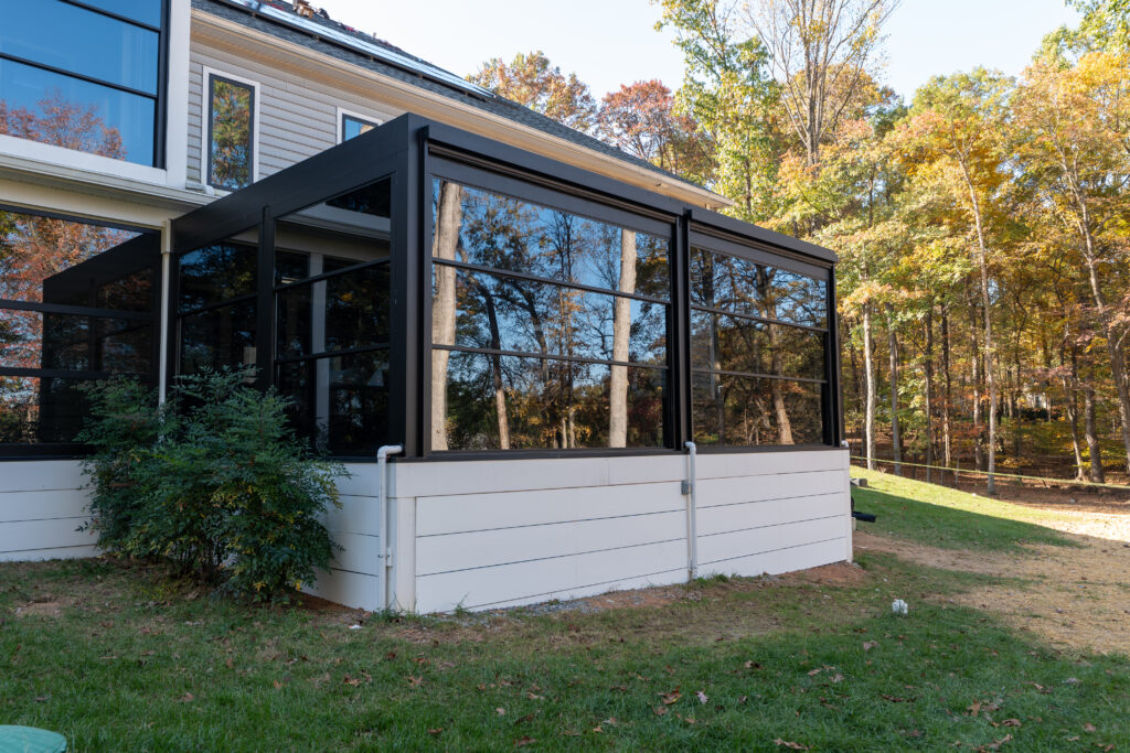 Screened-in porch in Woodbine, MD