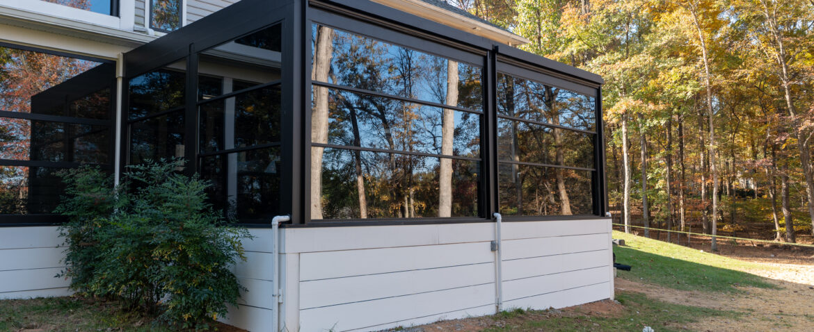 Screened-in porch in Woodbine, MD